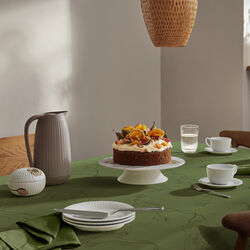 Hammershøi Poppy Napkin 4 pcs, green, Kähler