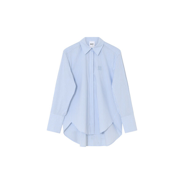 DAYZoe - Daylounge Stripe Shirt, chambray blue, DAY Birger &eacute;t Mikkelsen