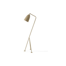 Gräshoppa Floor Lamp, olive brown, GUBI
