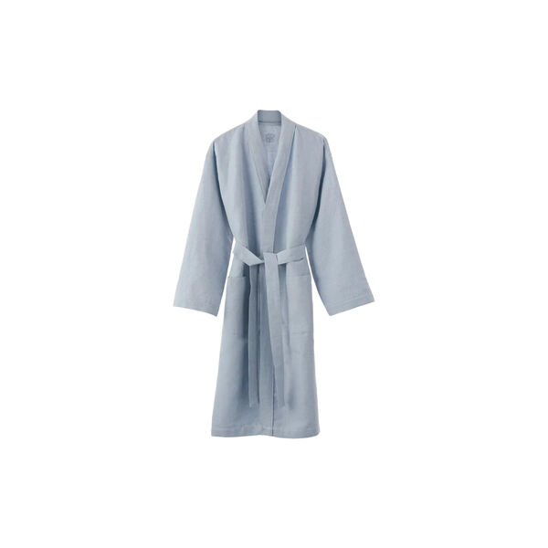 LIN Bathrobe | Blue Haze | Badrock, Georg Jensen Damask