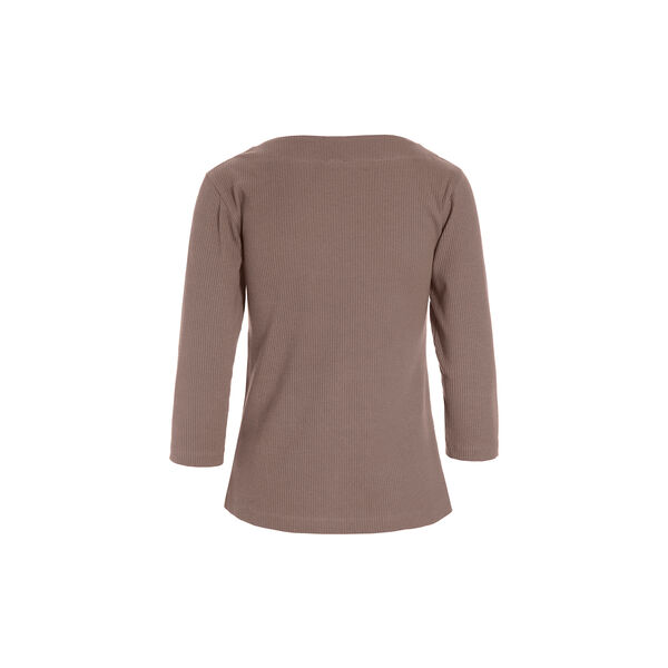 Naibu rib blus med 3/4 &auml;rm, deer, BITTE KAI RAND