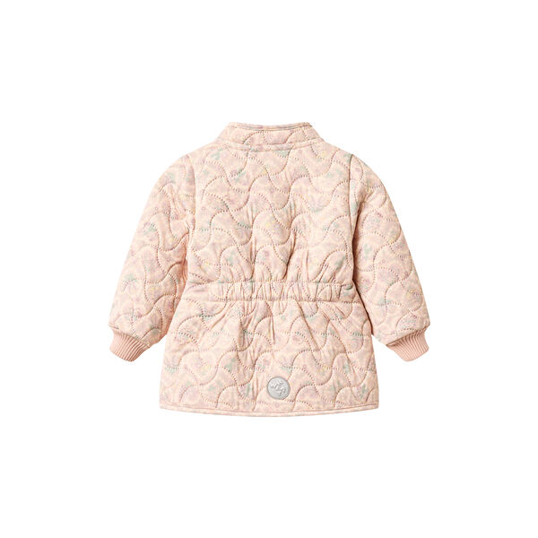 Thermo Jacket Tilde, heart flowers, Wheat