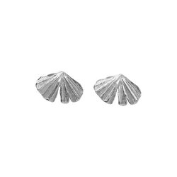Autumn Leaf Earsticks, sterling silver, Pernille Corydon Jewellery