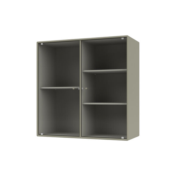 RIPPLE II Vitrine Cabinet, 144 fennel, Montana Furniture