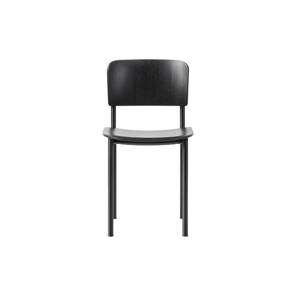 Plan Chair, black lacquered ash/black, Fredericia Furniture