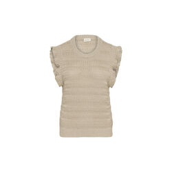 AngeliPW Top, oatmeal shimmer, Part Two