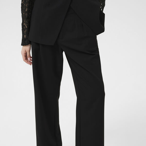 KBRo Solid Pants, meteorite, Karen by Simonsen