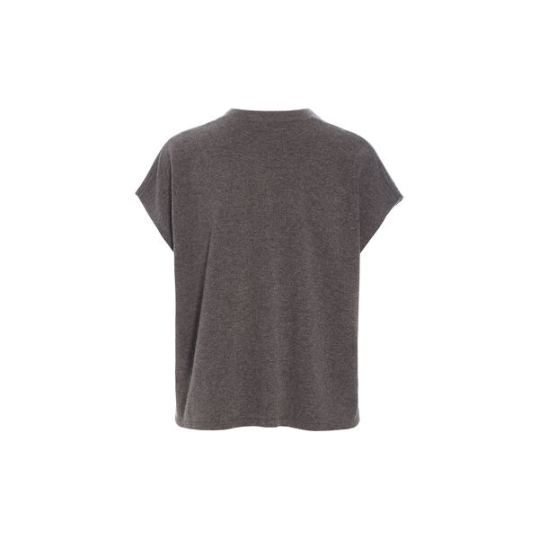 Kumo cashmere blus med knappar, shark melange, BITTE KAI RAND