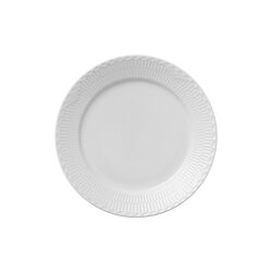 White Fluted Half Lace tallrik Ø 27 cm, Royal Copenhagen