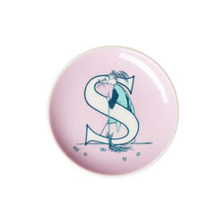 Alphabet mini plate S, Moomin Arabia