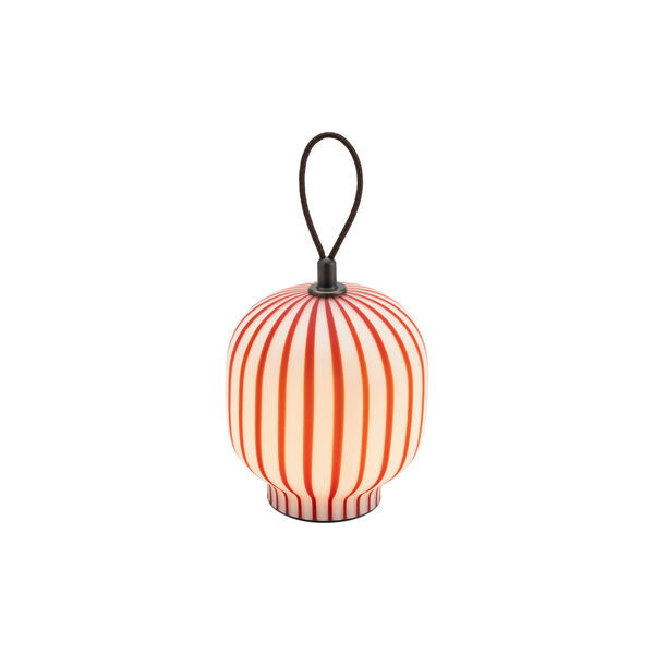 FILIGRANA LIGHT | Lantern | Red | Portable Table Lamp, Established & Sons