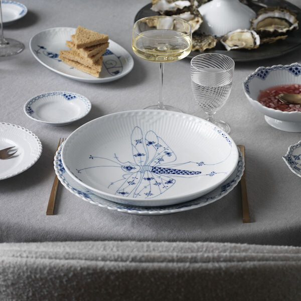 Princess tallrik, 5st, Royal Copenhagen