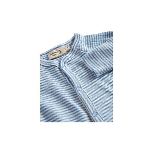 Bruno LS Bodysuit, blue stripe Bruno LS Bodysuit, blue stripe, MarMar Copenhagen