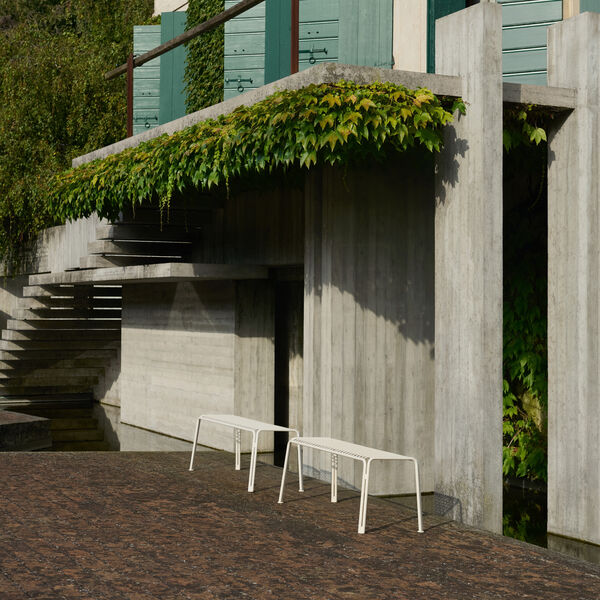 Thorvald SC112 Outdoor Bench, ivory, &Tradition