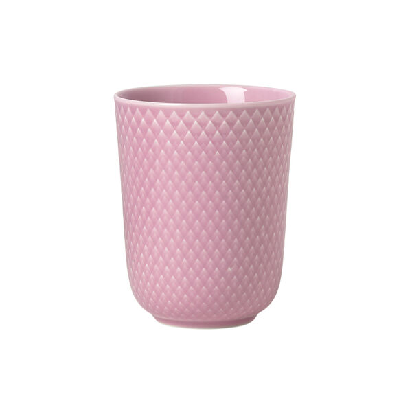 Rhombe Color mugg, rosa, Lyngby Porcelæn