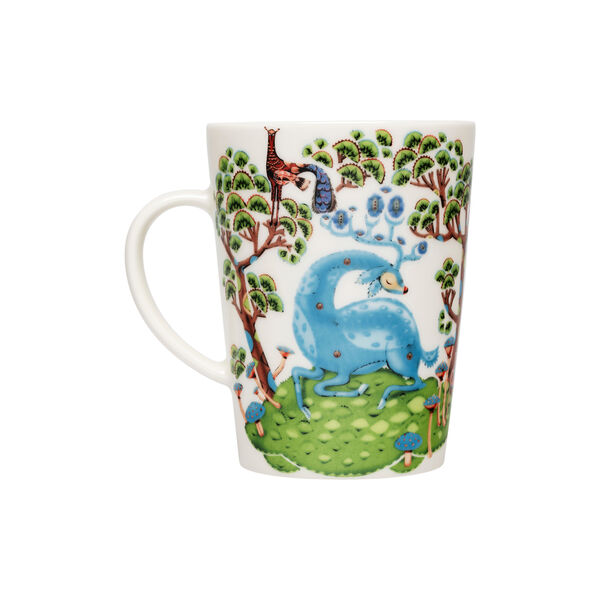 Satumets&auml; mugg, spring green, Iittala