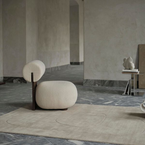 Cursive Expanse golvmatta, beige, Linie Design