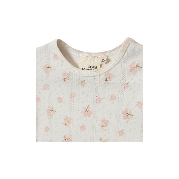 PiperKB T-shirt, off white/light pink, Sofie Schnoor