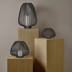 LYVA Lantern M, black, Blomus