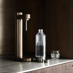 Brus flaska till kolsyremaskin, clear/steel, Stelton