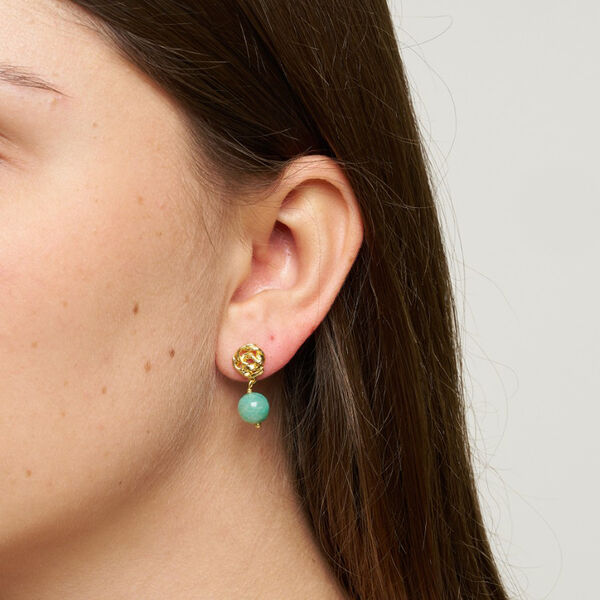 Lucca &ouml;ronh&auml;ngen, pink, Pure by Nat