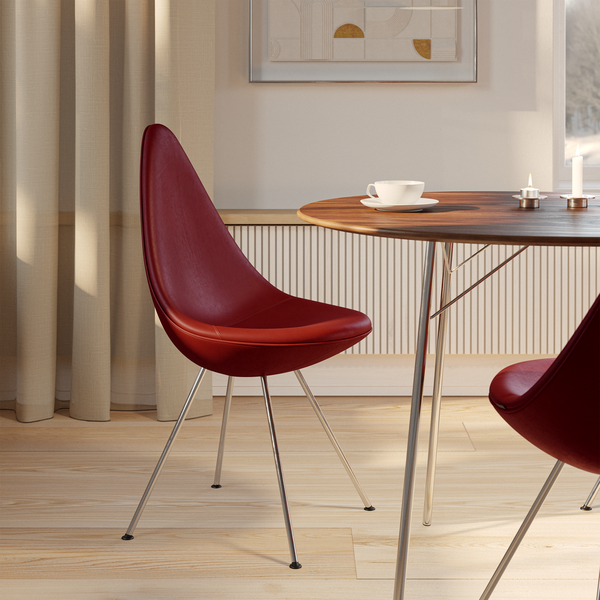 Droppen&trade; 3110 Chair, wild burgundy red, Fritz Hansen