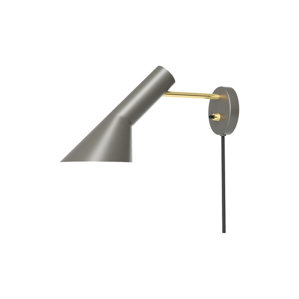 AJ V&auml;gglampa, brass/warm grey, Louis Poulsen