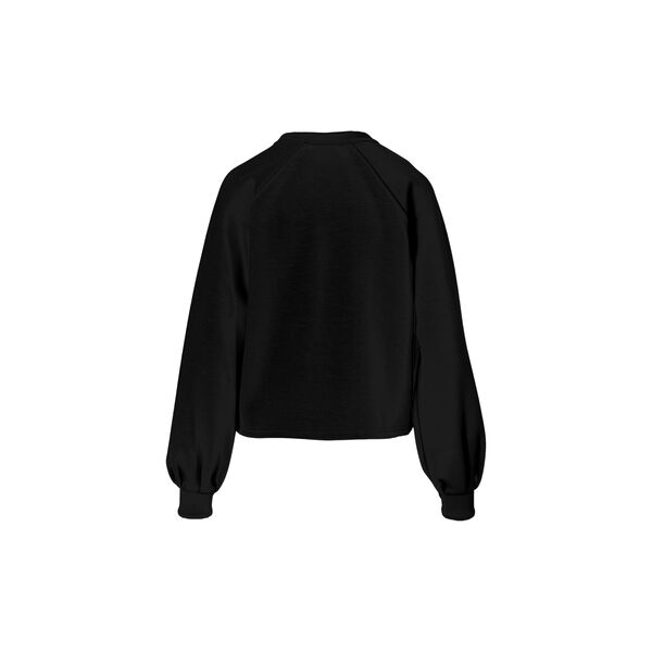 Sweat with scuba rose, black, Coster Copenhagen