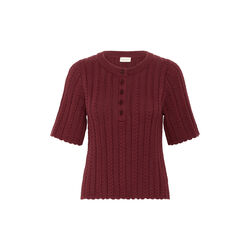 RosarioPW Pullover, tawny port, Part Two