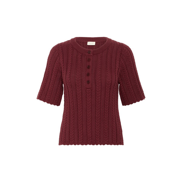 RosarioPW Pullover, tawny port, Part Two