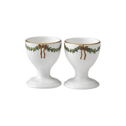 Star Fluted Christmas äggkopp, 2 st. Star Fluted Christmas äggkopp, 2 st., Royal Copenhagen