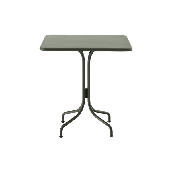 Thorvald SC97 Outdoor Caf&eacute; Table Square, bronze green, &Tradition