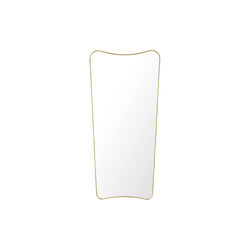 F.A. 33 Wall Mirror, polished brass, GUBI