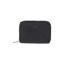 Selma plånbok, grain black Selma plånbok, grain black, Markberg