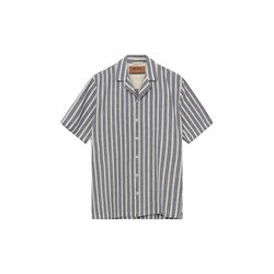 MMGJoe Basso Stripe SS Shirt, salute navy, MOS MOSH Gallery