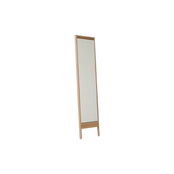 A Line Mirror, white oak, Form & Refine