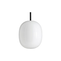 Super&aelig;g 200 Pendant, opal/black, Piet Hein