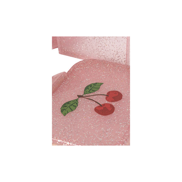 Lunch Box Glitter, cherry glitter, Konges Sl&oslash;jd