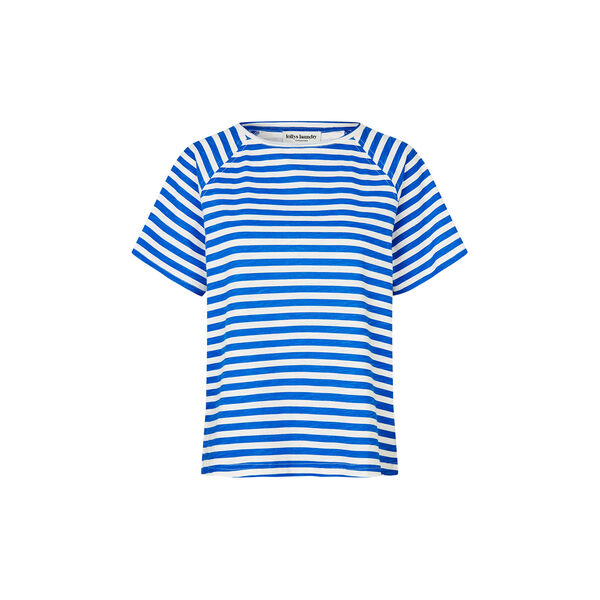 LizLL Tee SS, neon blue, Lollys Laundry