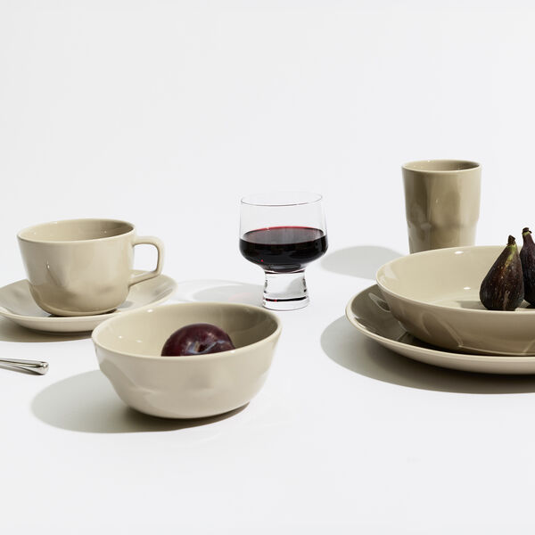 Solare djup tallrik &Oslash; 22 cm, sand, Iittala