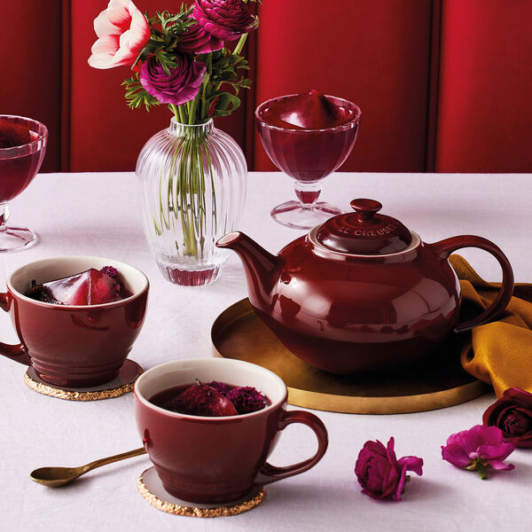 Jumbokopp, garnet, Le Creuset