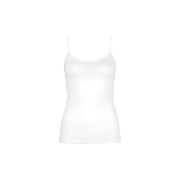 Soft Touch Spaghetti Top, white Soft Touch Spaghetti Top, white, HANRO