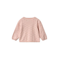 Knit Cardigan Maia, powder, Wheat