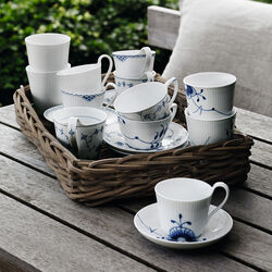 Blue Fluted Plain högt handtag, 33 cl, Royal Copenhagen