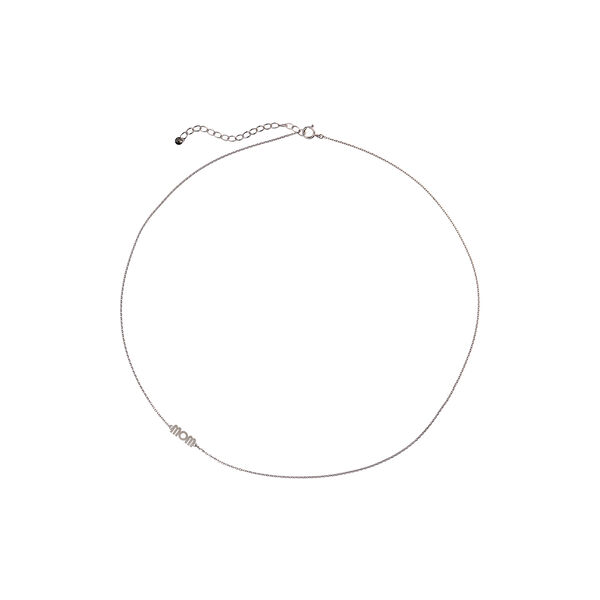 Wow Mom Necklace, silver, Stine A Jewelry