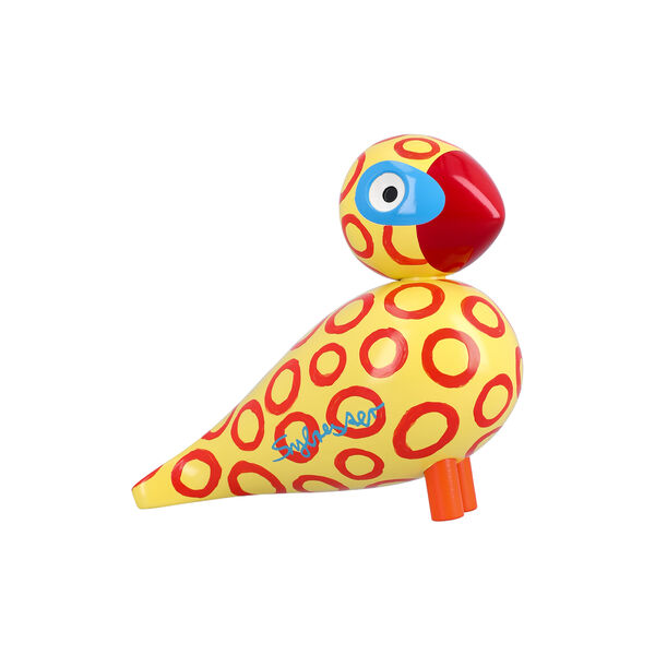 Sångfågel x Leif Sylvester 2025, blue eyes, Kay Bojesen Denmark