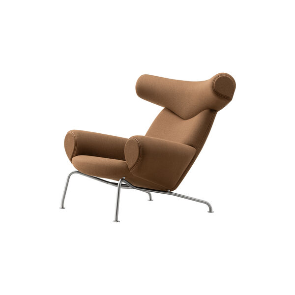 Wegner Ox Chair| Nutshell | F&aring;t&ouml;lj + Ottoman, Fredericia Furniture