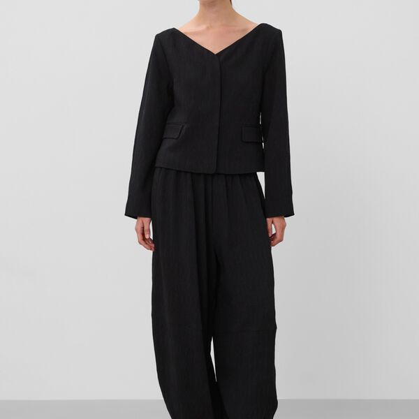 SLCevilla Pants | Black | Byxa, Soaked in Luxury