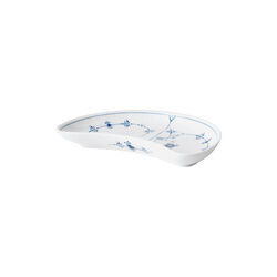 Blue Fluted Plain halvm&aring;neformat fat 22 cm, Royal Copenhagen
