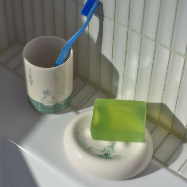 Moomin Tandborstmugg Bathtime, Moomin Arabia